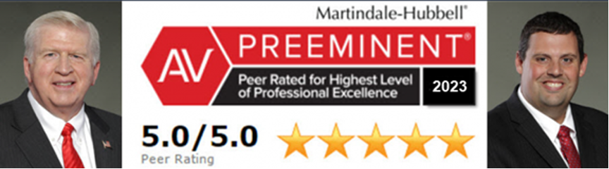 Both William Head and Cory Yager have been rated at Martindale's highest possible lawyer ratings.