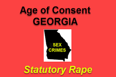 The legal age of consent in Georgia statute has specific legal wording for OCGA 16-6-3 that defines this particular sex crime and the penalties for the accused if convicted.