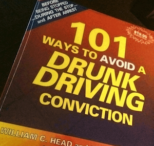 101 Ways to Avoid Drunk Driving Conviction is an updated-yearly publication written by GA criminal lawyers Bubba Head, Cory Yager, and Larry Kohn. Other competing attorneys secretly have this book in their law library!
