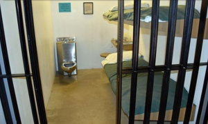 Inside of a Jail Cell