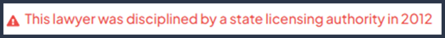 AVVO is a lawyer rating service that will have negative comments about an Atlanta attorney so you can see this person's past legal experience.