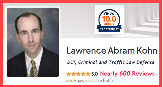 Larry Kohn is one of the best Atlanta DUI lawyers with almost 30 years of courtroom experience defending thousands of clients in Fulton County, Cobb County, DeKalb County, Forsyth County, Clarke County, and Gwinnett County courtrooms for both misdemeanor and felony cases.