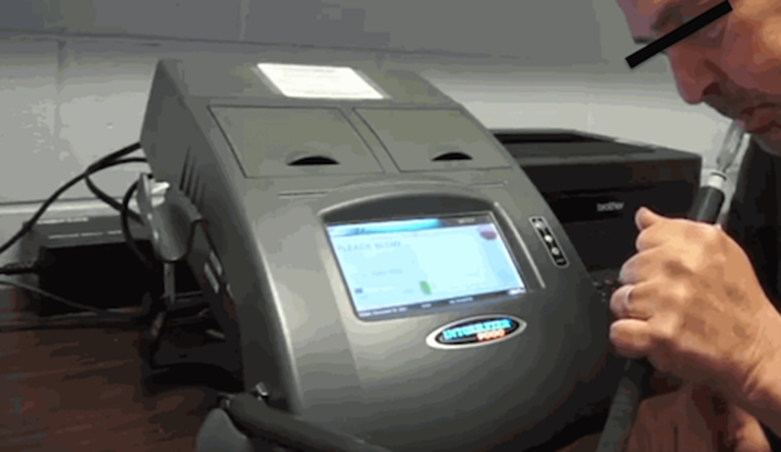 The Intoxilizer 9000 breath test machine is used by many Georgia law enforcement departments to meausre a DUI suspect's blood alcohol content, or BAC. The machine must be re-calibrated often to produce an accurate result.
