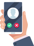 Phone in hand
