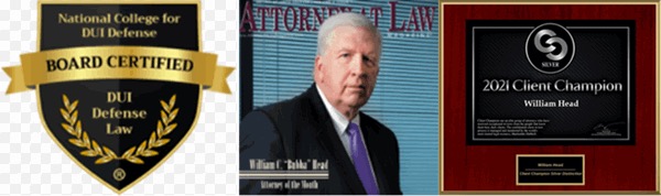 Founding law partner, William C. Head, DUI law book co-author and highly-awarded Georgia DUI lawyer.