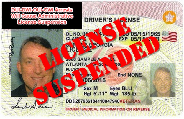 Driver's license suspension is a very real DUI conviction penalty in Georgia. Your license can be suspended even before your criminal case is over.