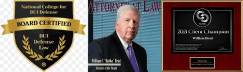 Board-certified Atlanta DUI lawyer Bubba Head has been named the best DUI lawyer in America. He and his legal partners Larry Kohn and Cory Yager have a combined 85 years in courtroom experience.