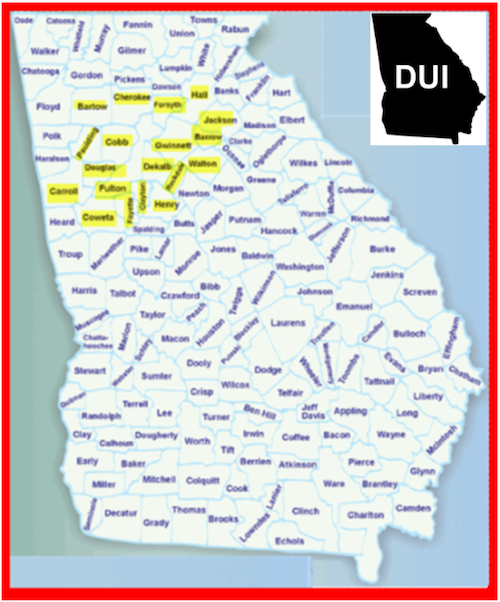 DUI Map