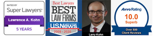 Atlanta expungement attorney Larry Kohn has earned Super Lawyer status 5 years in a row. Mr. Kohn helps people who must have a criminal conviction removed from the public eye.