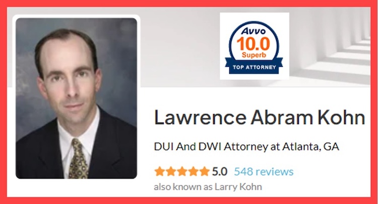 Partner Larry Kohn has amassed more AVVO 5-star ratings than 99% of all lawyers in America. The veteran criminal defense attorney fights zealously for each client.