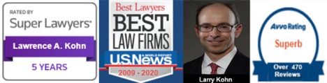 Larry Kohn - Super Lawyers - Best Law Firms - Avvo Rating
