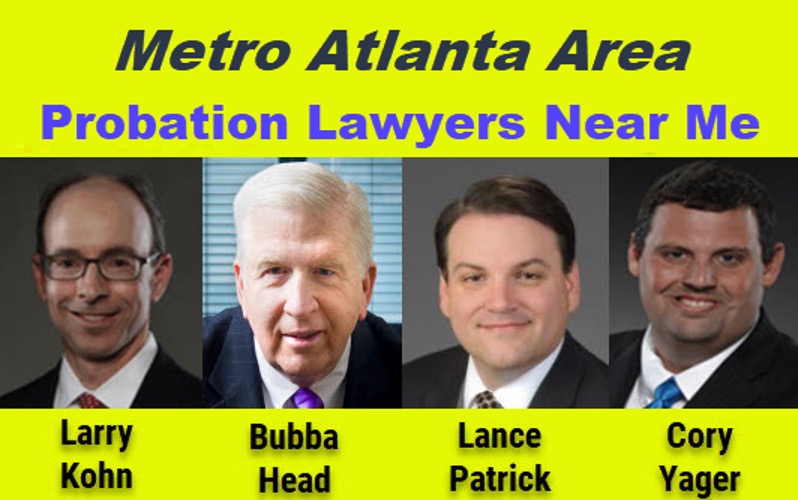 Probation Lawyers Near Me in Metro Atlanta Georgia, with Kohn & Yager LLC, bringing 93 collective years of criminal practice to your defense.