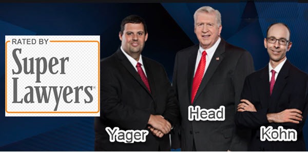 AAll three law partners have been named to Super Lawyers multiple times. Plus, our law firm has been rated by Best Lawyers in America since 2009.