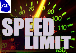 Georgia has a super speeder under 21 law that can lead to license suspension for any driver under 21 years of age who goes way too fast and way above the speed limit.