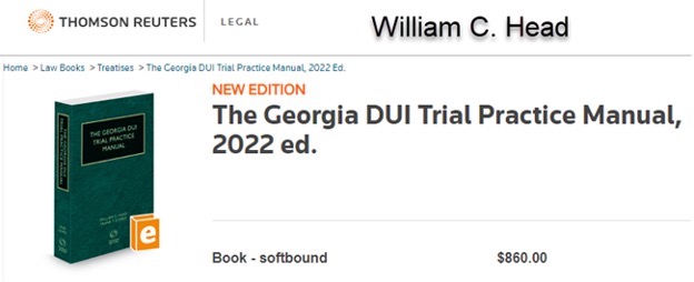 William C. Head self published this book in 1995. Later, the Harrison Company from Norcross, GA purchased the publication rights. Then, the world's largest law book publisher bought all of Harrison's legal books. In 2023, partners Cory Yager and Larry Kohn join Mr. Head as the co-authors, after the untimely death of prior co-author Frank T.Gomez in December of 2021.