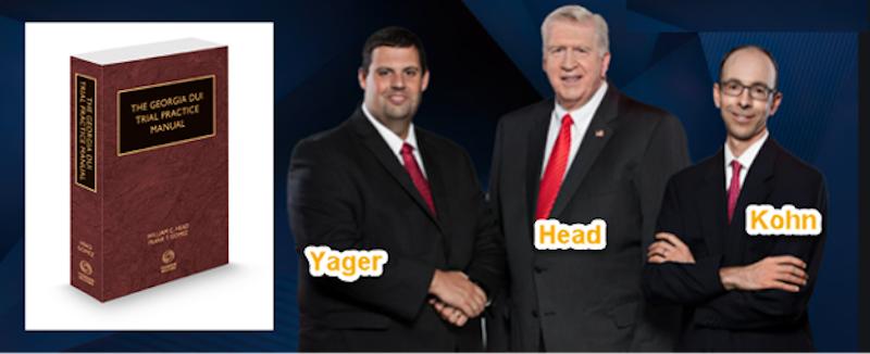 All three partners were already published legal treatise co-authors. As of the 2023 edition, the three law partners will be co-authoring The Georgia DUI Trial Practice Manual.
