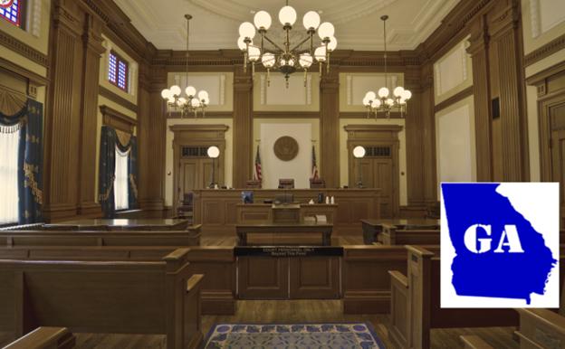 This Atlanta criminal courtroom is very familiar to DUI lawyers Larry Kohn and Cory Yager. Both attorneys regularly appear in municipal courts around Atlanta and north Atlanta. We can also recommend a lawyer in a different state.